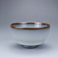 Load image into Gallery viewer, 120ml Zen Series Ruyao Teacup 汝窑悟道杯