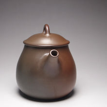Load image into Gallery viewer, 120ml Red-Brown Oval Nixing Teapot by Li Wenxin 李文新泥兴壶