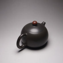 Load image into Gallery viewer, 120ml Red Knob Xishi Nixing Teapot by Li Wenxin 李文新坭兴西施壶