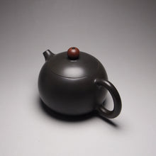 Load image into Gallery viewer, 120ml Red Knob Xishi Nixing Teapot by Li Wenxin 李文新坭兴西施壶
