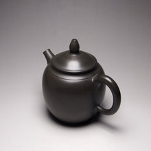 Load image into Gallery viewer, 120ml Tall Fanggu Nixing Teapot Dark Grey by Li Wenxin 李文新泥兴仿古壶
