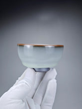 Load image into Gallery viewer, 120ml Zen Series Ruyao Teacup 汝窑悟道杯