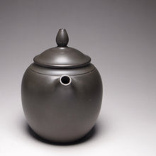 Load image into Gallery viewer, 120ml Tall Fanggu Nixing Teapot Dark Grey by Li Wenxin 李文新泥兴仿古壶