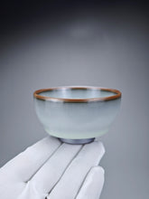 Load image into Gallery viewer, 120ml Zen Series Ruyao Teacup 汝窑悟道杯