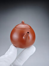 Load image into Gallery viewer, Fully Handmade Zhuni Dragon Egg Teapot by YuBo 余波极品朱泥龙蛋壶 150ml