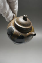 Load image into Gallery viewer, Wood Fired Handpicked TianQingNi Lianzi Yixing Teapot No.2 柴烧天青泥莲子 125ml