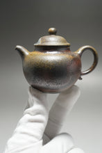 Load image into Gallery viewer, Wood Fired Handpicked TianQingNi Lianzi Yixing Teapot No.3 柴烧天青泥莲子 125ml