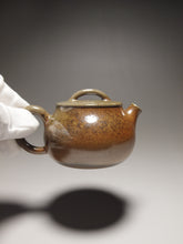 Load image into Gallery viewer, Wood Fired Guweng Nixing Teapot by Li Wenxin 坭兴李文新柴烧古瓮 125ml