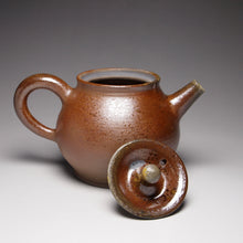 Load image into Gallery viewer, Wood Fired Round Classic Nixing Teapot 柴烧泥兴壶 125ml