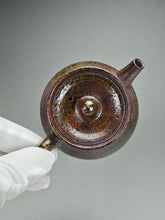 Load image into Gallery viewer, Wood Fired Elegant Nixing Teapot by Li Wenxin 李文新柴烧壶 125ml