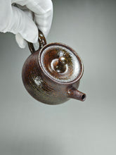Load image into Gallery viewer, Wood Fired Elegant Nixing Teapot by Li Wenxin 李文新柴烧壶 125ml