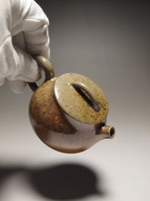 Load image into Gallery viewer, Wood Fired Guweng Nixing Teapot by Li Wenxin 坭兴李文新柴烧古瓮 125ml