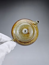 Load image into Gallery viewer, Wood Fired Bian Fanggu Nixing Teapot by Li Wenxin 李文新柴烧坭兴扁仿古 125ml