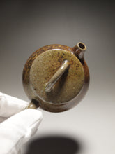 Load image into Gallery viewer, Wood Fired Guweng Nixing Teapot by Li Wenxin 坭兴李文新柴烧古瓮 125ml