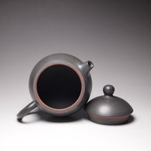 Load image into Gallery viewer, Grey 125ml Dragon Egg Nixing Teapot by Li Wenxin 李文新坭兴龙蛋壶