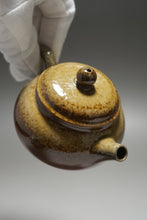 Load image into Gallery viewer, Wood Fired Little Round Nixing Teapot by Li Wenxin 李文新柴烧坭兴壶 125ml