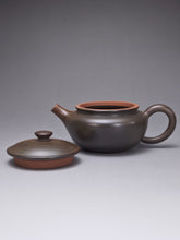 Load image into Gallery viewer, 125ml Fanggu Nixing Teapot with Yaobian by Li Wenxin 李文新泥兴阴阳仿古壶