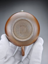 Load image into Gallery viewer, Wood Fired Bian Fanggu Nixing Teapot by Li Wenxin 李文新柴烧坭兴扁仿古 125ml