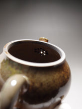 Load image into Gallery viewer, Wood Fired Guweng Nixing Teapot by Li Wenxin 坭兴李文新柴烧古瓮 125ml