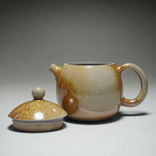 Load image into Gallery viewer, Wood Fired Dragon Egg Nixing Teapot by Li Wenxin 柴烧坭兴龙蛋壶 125ml