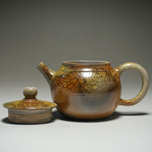 Load image into Gallery viewer, Wood Fired Rustic Classic Nixing Teapot by Li Wenxin 李文新柴烧壶 125ml