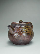 Load image into Gallery viewer, Wood Fired Elegant Nixing Teapot by Li Wenxin 李文新柴烧壶 125ml