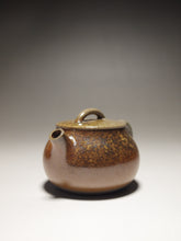 Load image into Gallery viewer, Wood Fired Guweng Nixing Teapot by Li Wenxin 坭兴李文新柴烧古瓮 125ml
