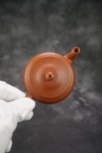 Load image into Gallery viewer, Zhuni Dahongpao Ming Style Limao Yixing Teapot 朱泥大红袍明式笠帽 125ml