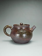 Load image into Gallery viewer, Wood Fired Elegant Nixing Teapot by Li Wenxin 李文新柴烧壶 125ml