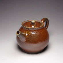 Load image into Gallery viewer, Wood Fired Round Classic Nixing Teapot 柴烧泥兴壶 125ml