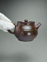 Load image into Gallery viewer, Wood Fired Elegant Nixing Teapot by Li Wenxin 李文新柴烧壶 125ml