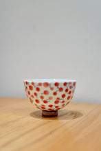 Load image into Gallery viewer, Cherries Tianbai Porcelain Teacup by DaSheng 大生手绘樱桃鸡心杯