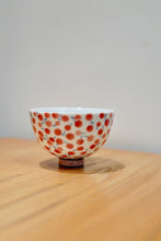 Load image into Gallery viewer, Cherries Tianbai Porcelain Teacup by DaSheng 大生手绘樱桃鸡心杯
