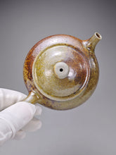 Load image into Gallery viewer, Wood Fired Shuiping Nixing Teapot by Li Wenxin 李文新柴烧坭兴水平壶 130ml