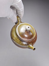 Load image into Gallery viewer, Wood Fired Shuiping Nixing Teapot by Li Wenxin 李文新柴烧坭兴水平壶 130ml