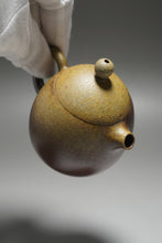 Load image into Gallery viewer, Wood Fired Dragon Egg Nixing Teapot by Li Wenxin 柴烧坭兴龙蛋壶 130ml