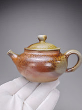 Load image into Gallery viewer, Wood Fired Shuiping Nixing Teapot by Li Wenxin 李文新柴烧坭兴水平壶 130ml