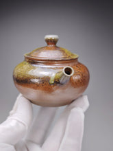 Load image into Gallery viewer, Wood Fired Shuiping Nixing Teapot by Li Wenxin 李文新柴烧坭兴水平壶 130ml