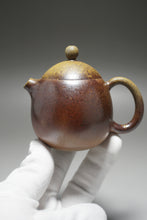 Load image into Gallery viewer, Wood Fired Dragon Egg Nixing Teapot by Li Wenxin 柴烧坭兴龙蛋壶 130ml
