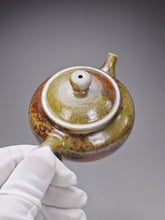 Load image into Gallery viewer, Wood Fired Shuiping Nixing Teapot by Li Wenxin 李文新柴烧坭兴水平壶 130ml