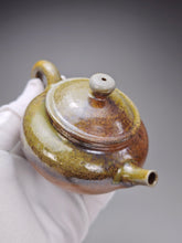 Load image into Gallery viewer, Wood Fired Shuiping Nixing Teapot by Li Wenxin 李文新柴烧坭兴水平壶 130ml