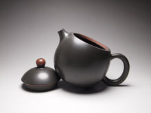 Load image into Gallery viewer, 130ml Red Knob Dragon Egg Nixing Teapot by Li Wenxin 李文新坭兴龙蛋