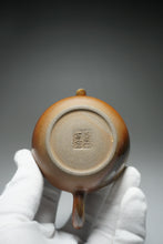Load image into Gallery viewer, Wood Fired Round Nixing Teapot by Li Wenxin 李文新柴烧壶 130ml
