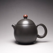 Load image into Gallery viewer, 130ml Red Knob Dragon Egg Nixing Teapot by Li Wenxin 李文新坭兴龙蛋