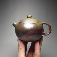 Load image into Gallery viewer, Wood Fired Xishi Dicaoqing Yixing Teapot no.1 柴烧底槽青西施, 130ml
