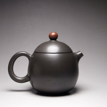 Load image into Gallery viewer, 130ml Red Knob Dragon Egg Nixing Teapot by Li Wenxin 李文新坭兴龙蛋