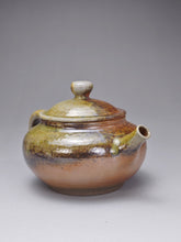 Load image into Gallery viewer, Wood Fired Shuiping Nixing Teapot by Li Wenxin 李文新柴烧坭兴水平壶 130ml
