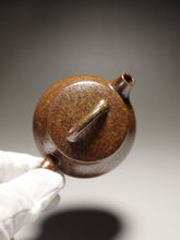 Load image into Gallery viewer, Wood Fired Guweng Nixing Teapot by Li Wenxin 坭兴李文新柴烧古瓮 130ml