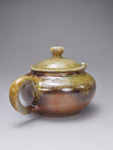 Load image into Gallery viewer, Wood Fired Shuiping Nixing Teapot by Li Wenxin 李文新柴烧坭兴水平壶 130ml
