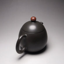 Load image into Gallery viewer, 130ml Red Knob Dragon Egg Nixing Teapot by Li Wenxin 李文新坭兴龙蛋
